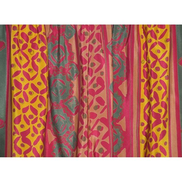 RARE Designer Oscar de la Renta 80's 2 PC Ensemble Silk Pants & Duster Size 10 - Picture 11 of 16